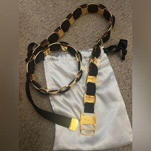 Salvatore Ferragamo dress belt